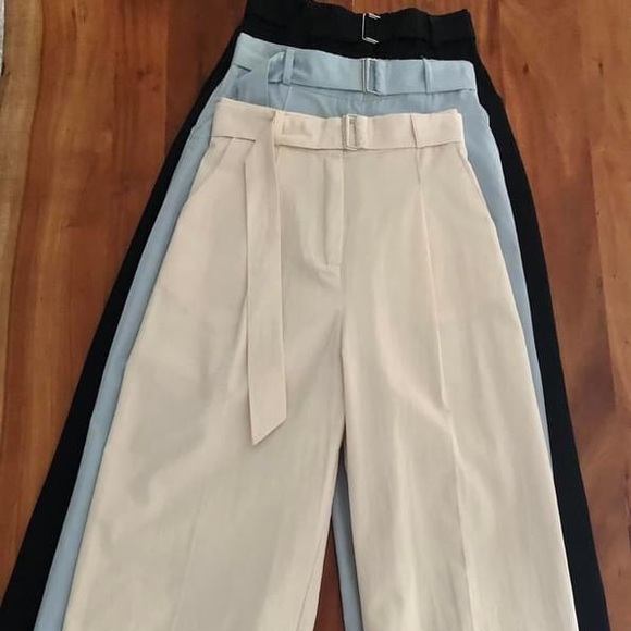 High Waist Trouser With Belt - Picture 7 of 10